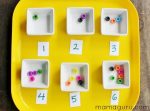 4 Preschool Activities with Small Beads • Mamaguru