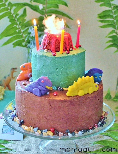 Coolest Dinosaur Birthday Cake