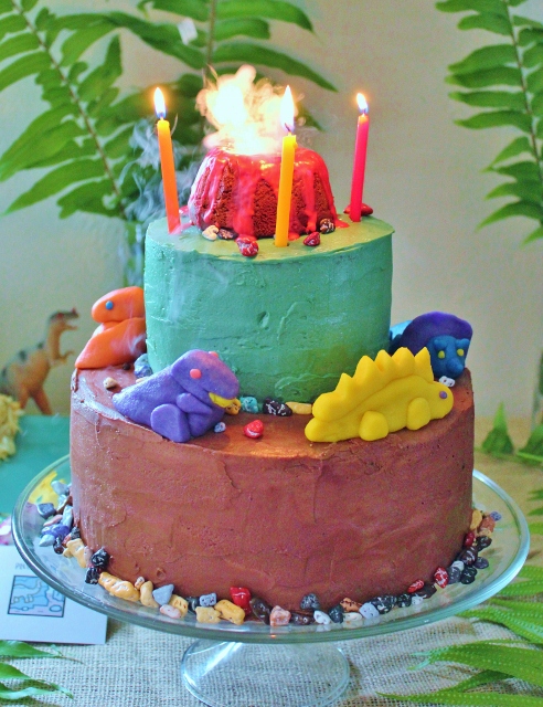 Coolest Dinosaur Cake Ever! « mamaguru