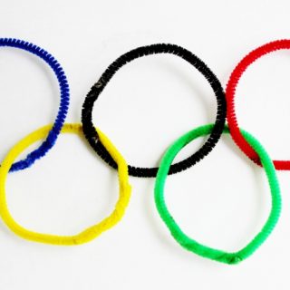 Easy Olympics Craft for Toddlers and Preschoolers