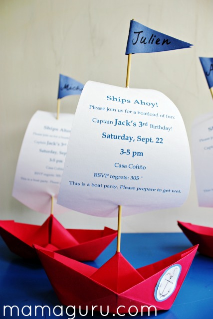 Paper Party Invitations 10