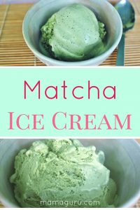 Matcha Ice Cream • Mamaguru