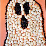 Halloween Preschool Craft: A Mean Bean Ghost
