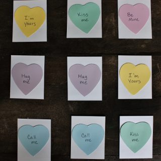 Valentine’s Day Memory Game for Toddlers