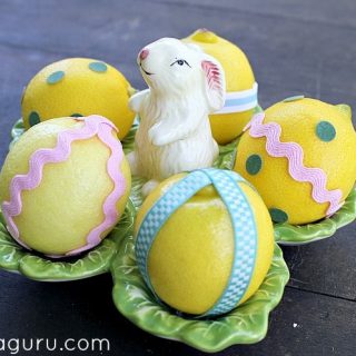 Make Easter Brunch Playful with Lemon Easter Eggs