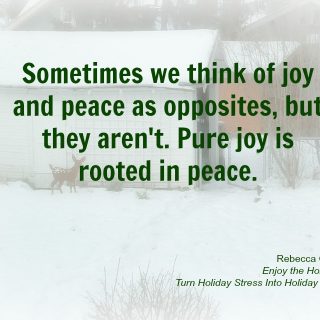 Joy is Peace
