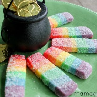 Rainbow Cookies for St. Patrick’s Day